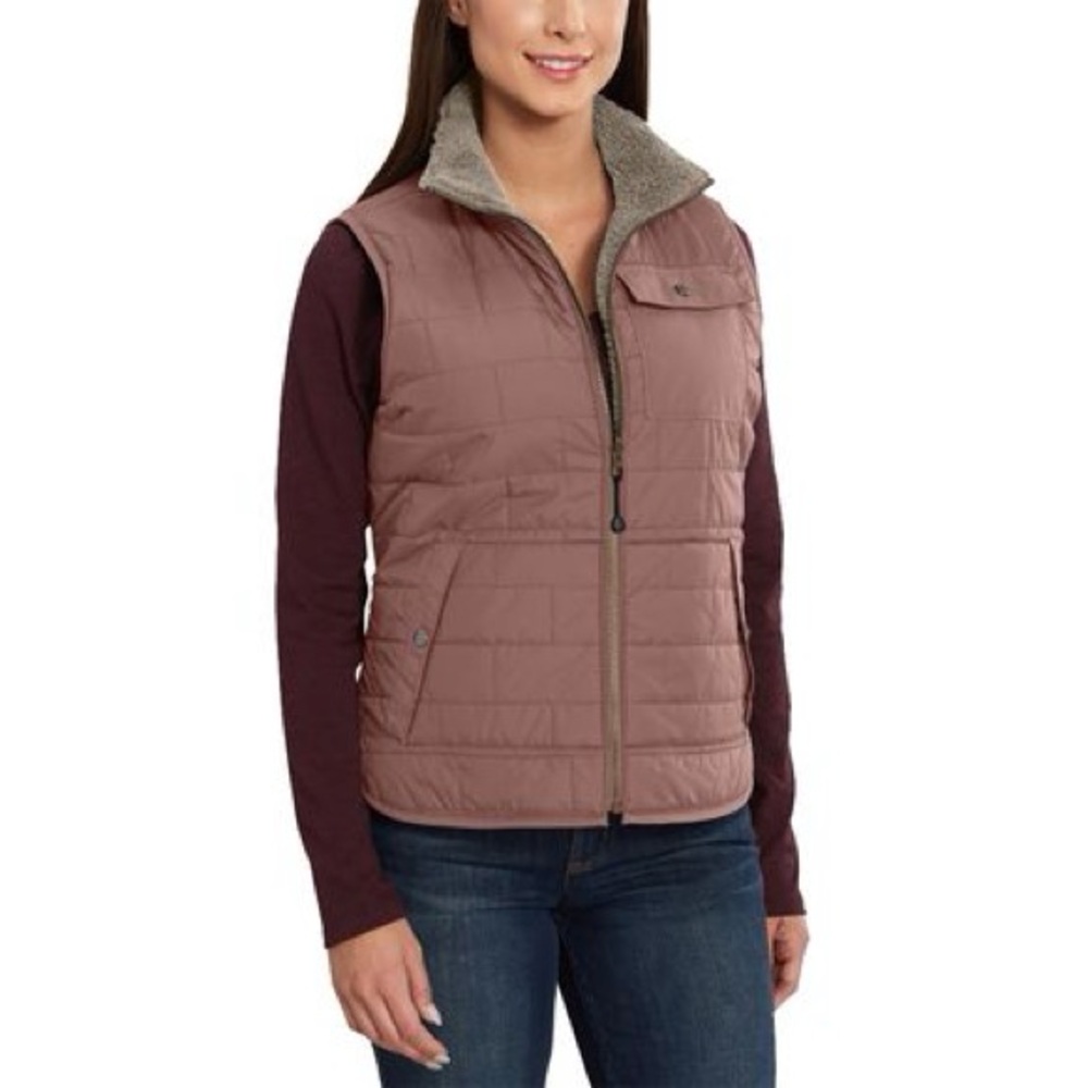 Carhartt Amoret Reversible Sherpa-Lined Vest